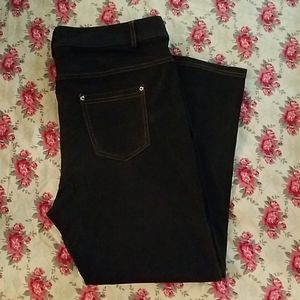 Demin Capri Stretch Jeggings xl